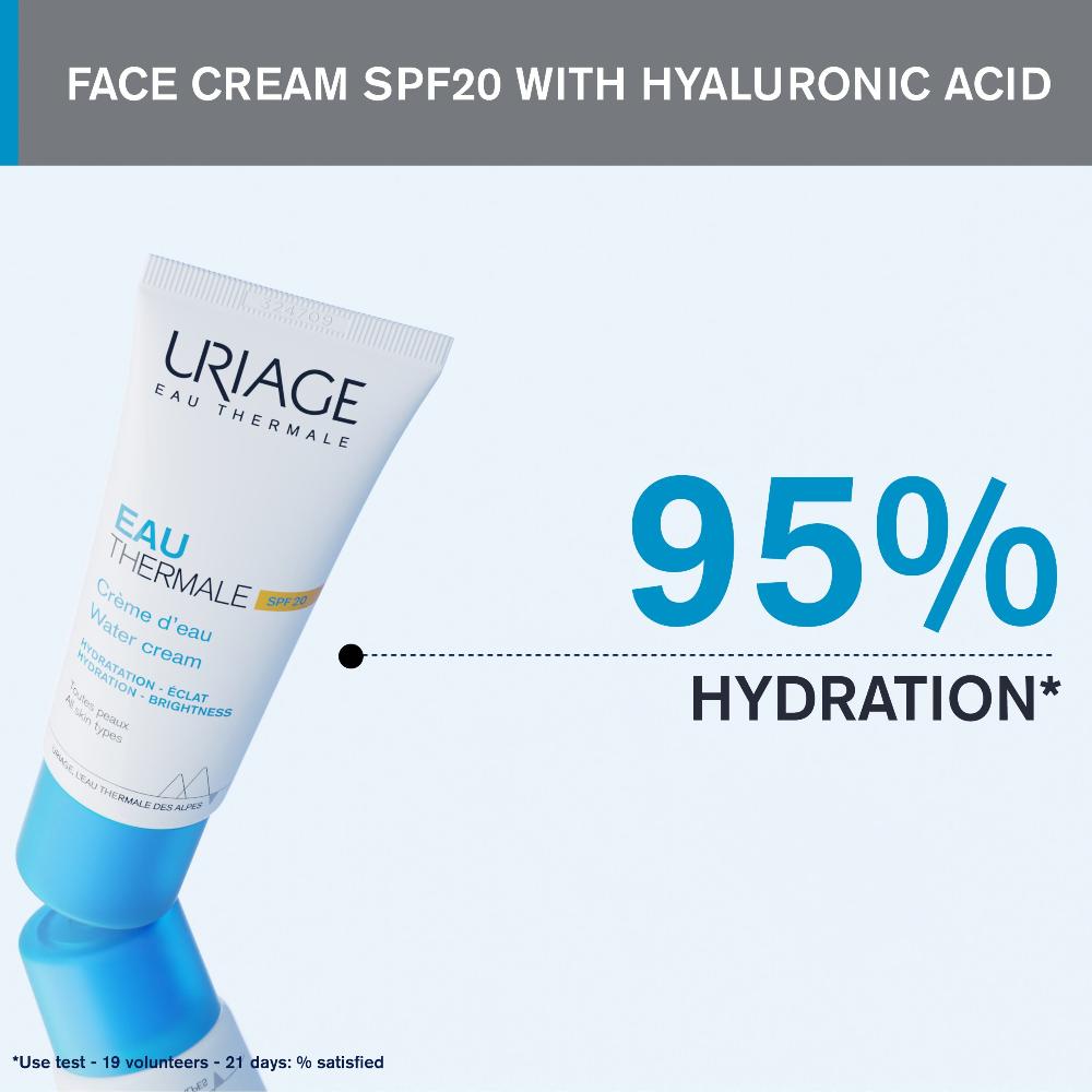Uriage Moisturising Light Water Cream With Spf20 40ml