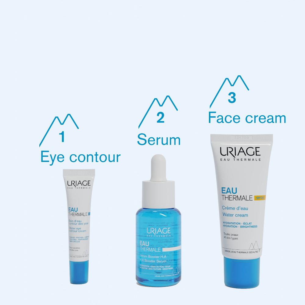 Uriage Moisturising Light Water Cream With Spf20 40ml