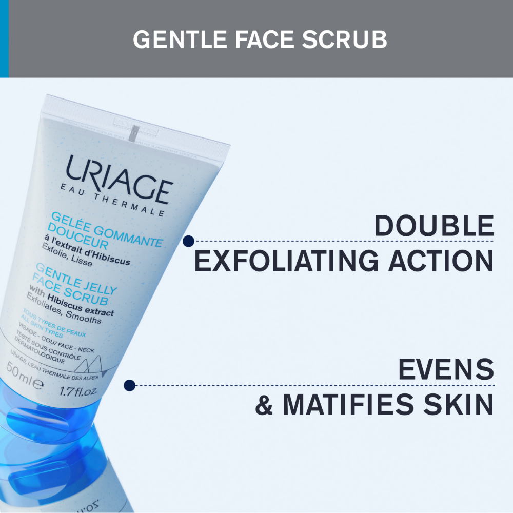 Uriage Gentle Jelly Face Scrub 50ml