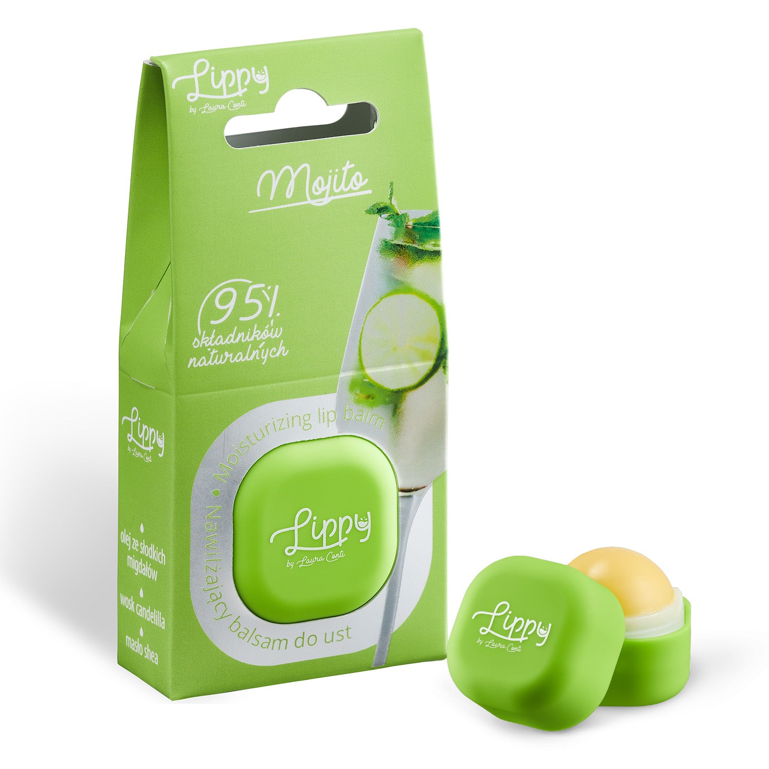 Lippy Mojito Natural Lip Balm by Lerelle Beauty
