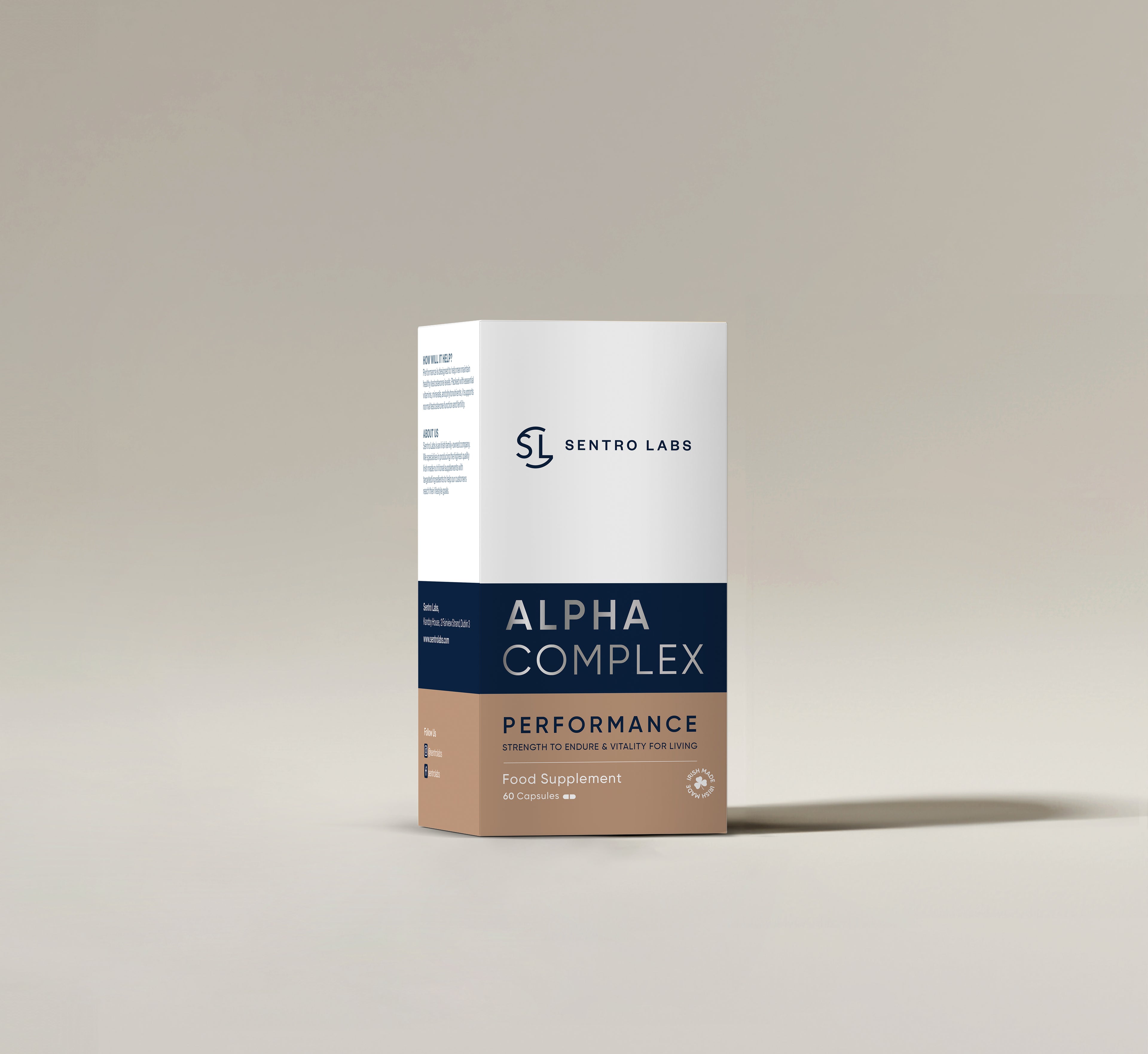 Sentro Labs Performance Alpha Complex 60 capsules