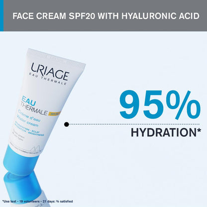 Uriage Moisturising Light Water Cream With Spf20 40ml