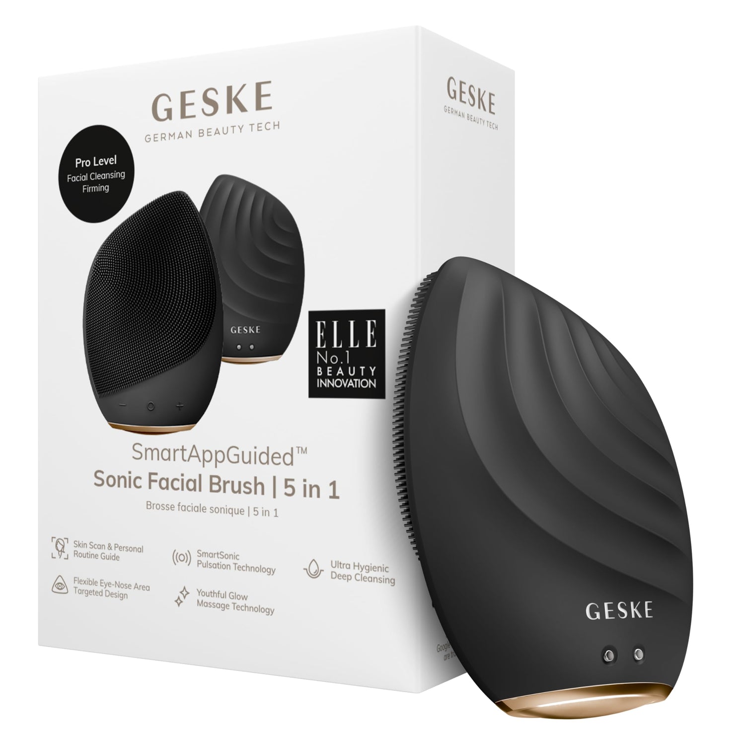 GESKE Sonic FacialBrush 5 in 1