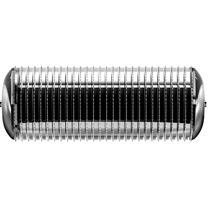 GESKE Black and Gold Face Roller MicroNeedle Head