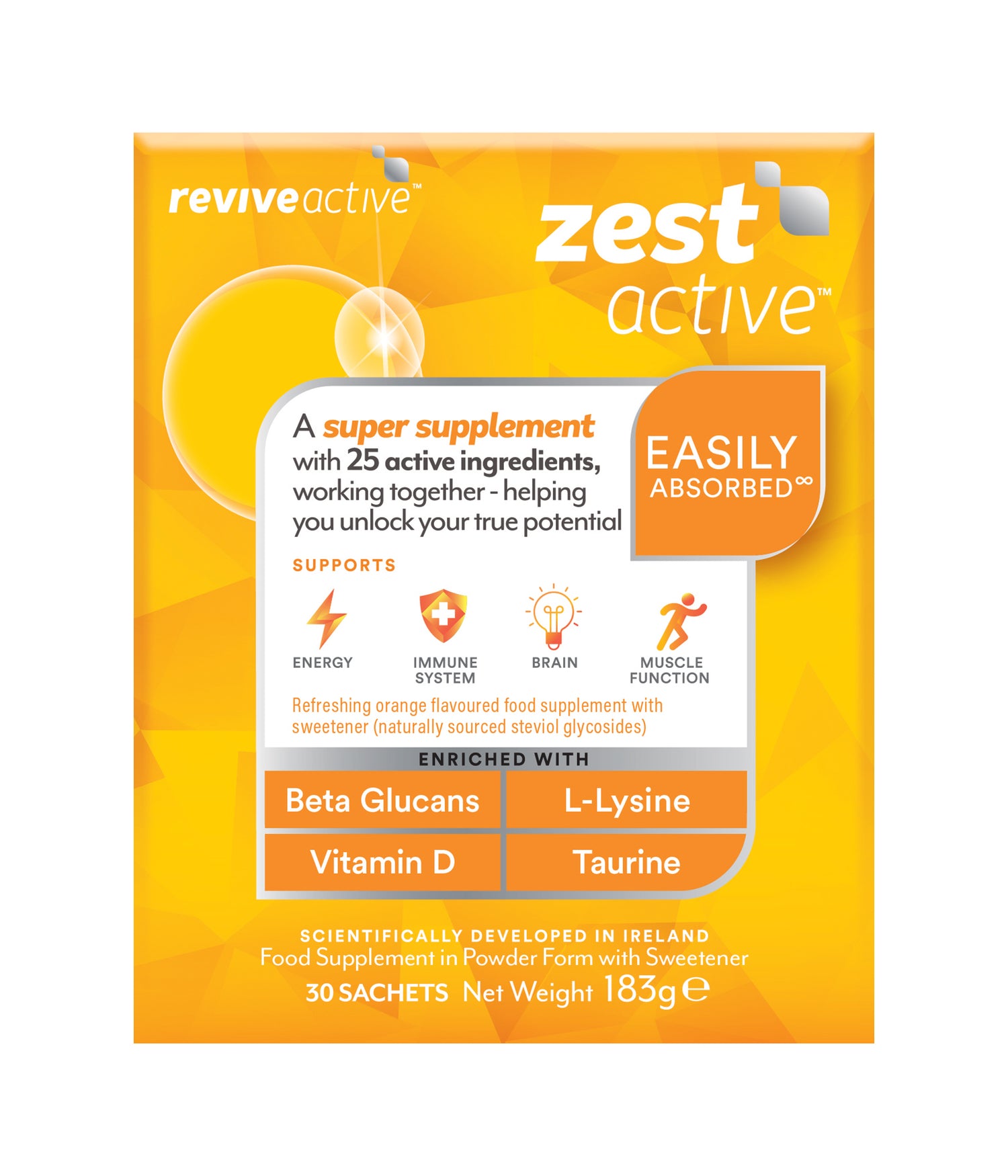 Revive Active Zest Active 30pk