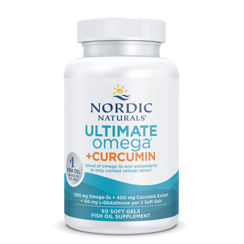 Nordic Naturals Ultimate Omega with Curcumin (60caps)