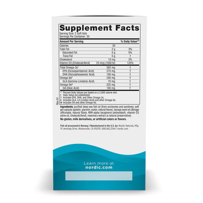Nordic Naturals Complete Omega-D3