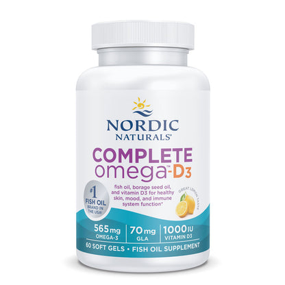 Nordic Naturals Complete Omega-D3