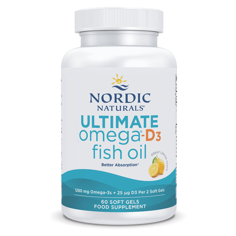 Nordic Naturals Ultimate Omega with D3 (60caps)